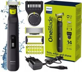 Philips One Blade Pro 360 цена и информация | Машинки для стрижки волос | kaup24.ee