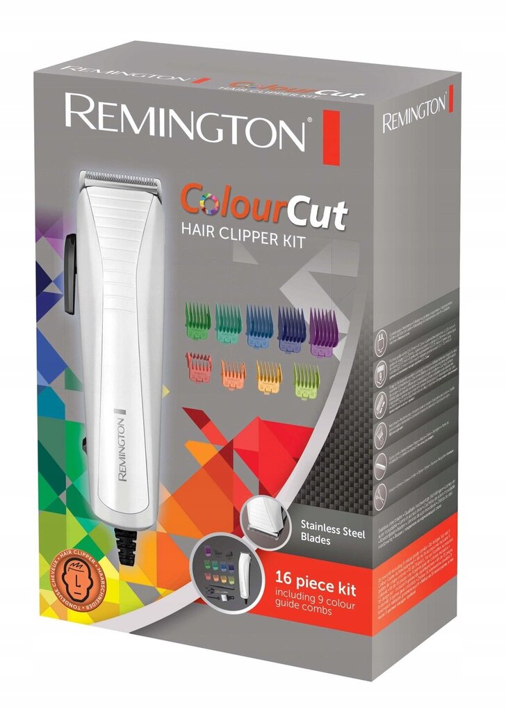 Juukselõikusmasin Remington ColourCut цена и информация | Juukselõikusmasinad, trimmerid | kaup24.ee