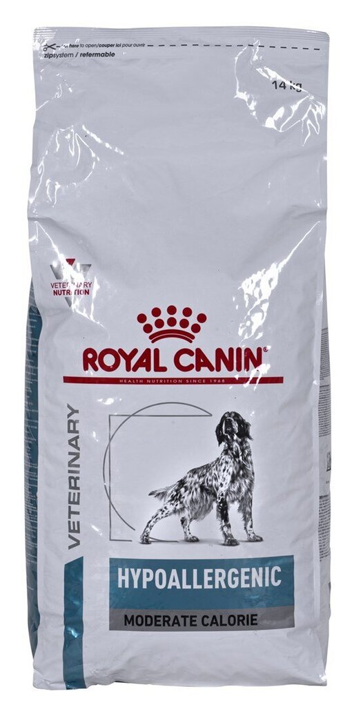 Royal Canin hüpoallergeenne keskmise kalorsusega kuivtoit koertele, 14 kg цена и информация | Kuivtoit koertele | kaup24.ee