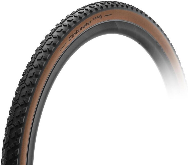 Jalgratta rehv Pirelli Cinturato Gravel M 45-622, must/pruun цена и информация | Jalgratta sisekummid ja rehvid | kaup24.ee