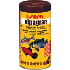 Гранулированный корм для рыб Sera Vipgran, 250 мл цена и информация | Корм для живой рыбы | kaup24.ee