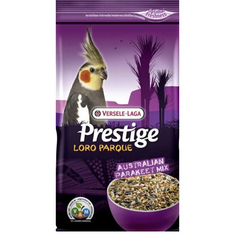 Austraalia papagoitoit Versele Laga Prestige Premium, 1 kg цена и информация | Linnutoidud | kaup24.ee