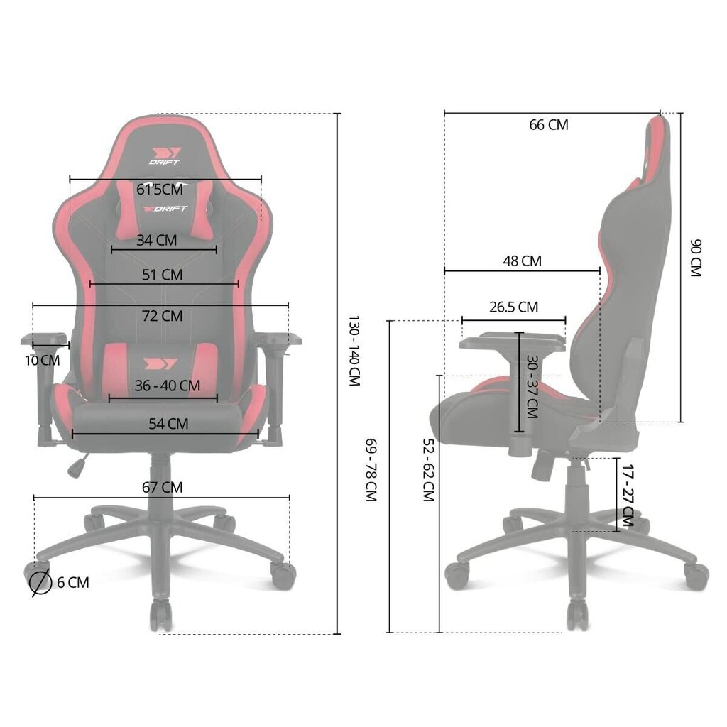 Kontoritool DRIFT DR110BR hind ja info | Kontoritoolid | kaup24.ee