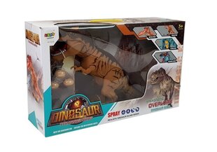 Игрушечный интерактивный динозавр "Тираннозавр" цена и информация | Развивающий мелкую моторику - кинетический песок KeyCraft NV215 (80 г) детям от 3+ лет, бежевый | kaup24.ee