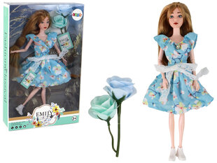 Emily nukk, sinise kleidiga hind ja info | Tüdrukute mänguasjad | kaup24.ee