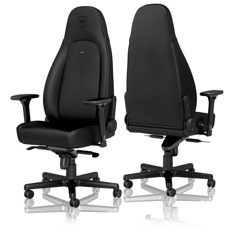 Mänguritool Noblechairs Icon Black цена и информация | Kontoritoolid | kaup24.ee