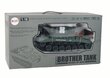 Kaugjuhitav tank Leopard, 1:18, hall hind ja info | Poiste mänguasjad | kaup24.ee