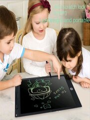 12-дюймовый LCD планшет для рисования с ручкой, синий цена и информация | Развивающие игрушки и игры | kaup24.ee