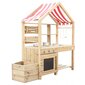 Suur puidust köök koos varikatusega Classic World Edu hind ja info | Tüdrukute mänguasjad | kaup24.ee