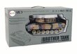 Kaugjuhitav tank, 1:18, helepruun hind ja info | Poiste mänguasjad | kaup24.ee
