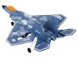 Kaugjuhitav hävitaja 4D-G7, sinine hind ja info | Poiste mänguasjad | kaup24.ee