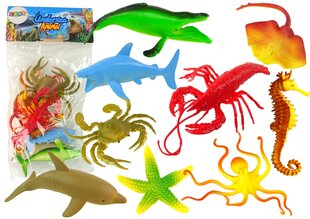 Набор морских животных, 9 шт. цена и информация | Игрушки для мальчиков | kaup24.ee