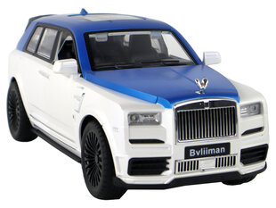 Kaugjuhitav auto, 1:20, valge-sinine hind ja info | Poiste mänguasjad | kaup24.ee
