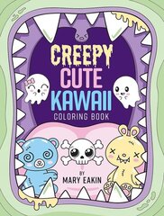 Creepy Cute Kawaii Coloring Book hind ja info | Väikelaste raamatud | kaup24.ee