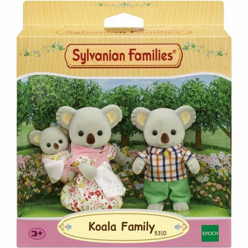 Nukkude Komplekt Sylvanian Families Koala Family цена и информация | Poiste mänguasjad | kaup24.ee