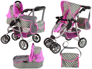Pink Stars beebivanker nukkudele hind ja info | Tüdrukute mänguasjad | kaup24.ee