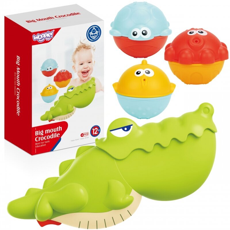 WOOPIE vannimänguasi - krokodill ja kala hind ja info | Imikute mänguasjad | kaup24.ee