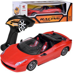 RacingPower puldiga juhitav sportauto, punane цена и информация | Игрушки для мальчиков | kaup24.ee