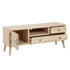 ТВ шкаф MARIE 140 x 40 x 55 cm Натуральный Деревянный Деревянный MDF цена и информация | Тумбы под телевизор | kaup24.ee