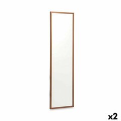 2 peegli komplekt Bigbuy Home, pruun цена и информация | Зеркала | kaup24.ee