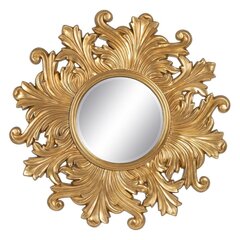 Настенное зеркало 87 x 87 cm Круглый Позолоченный Алюминий цена и информация | Зеркала | kaup24.ee