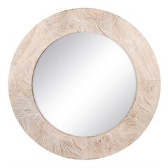 Настенное зеркало 80 x 1,75 x 80 cm Белый DMF цена и информация | Зеркала | kaup24.ee