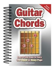 Guitar Chords: Easy-to-Use, Easy-to-Carry, One Chord on Every Page, Revised edition hind ja info | Kunstiraamatud | kaup24.ee