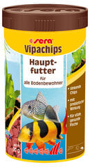 Корм для донных рыб Sera Vipachips, 250 мл цена и информация | Корм для живой рыбы | kaup24.ee