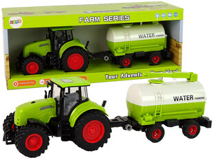 Traktor koos haagisega, valge/roheline hind ja info | Poiste mänguasjad | kaup24.ee