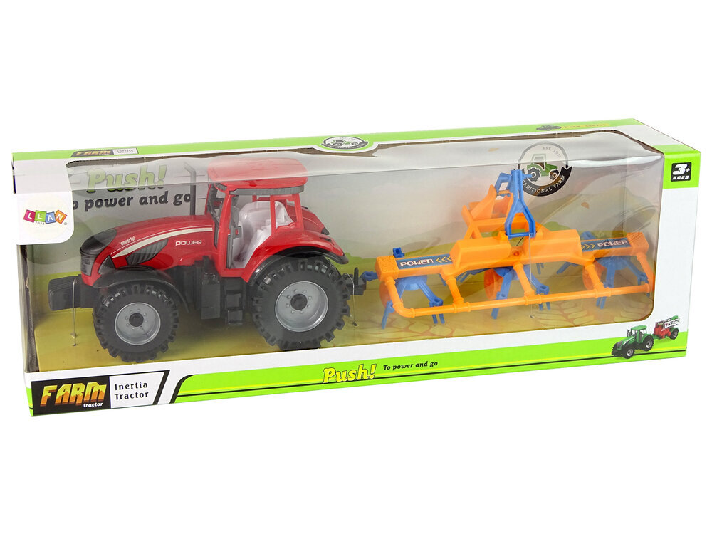 Punane traktor цена и информация | Poiste mänguasjad | kaup24.ee