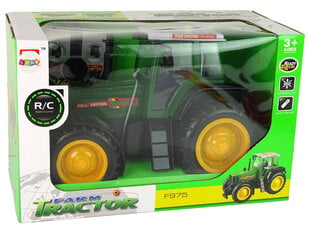 Зеленый и черный трактор с дистанционным управлением R/C цена и информация | Игрушки для мальчиков | kaup24.ee