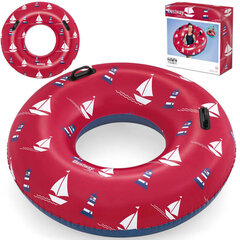 Надувной круг для плавания Bestway, 119 см, красный цена и информация | Надувные и пляжные товары | kaup24.ee