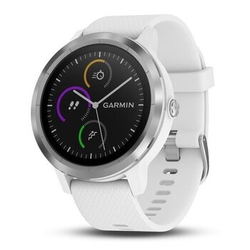 Defektiga toode. GPS nutikell koos „viipemakse“ ja randmelt pulsilugemisega Garmin Vivoactive 3, valge, 010-01769-22 hind ja info | Defektiga tooted | kaup24.ee