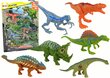 Dinosauruste figuuride komplekt, 6tk, A цена и информация | Poiste mänguasjad | kaup24.ee