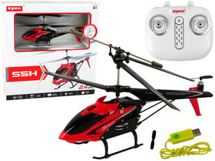 Kaugjuhitav helikopter SYMA S5H, punane hind ja info | Poiste mänguasjad | kaup24.ee