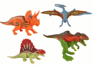 Dinosauruste figuuride komplekt, 8tk, A hind ja info | Poiste mänguasjad | kaup24.ee