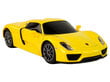 Porsche 918 puldiga auto, 1:24, kollane hind ja info | Poiste mänguasjad | kaup24.ee