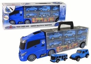 Politsei veoauto koos sõidukitega hind ja info | Poiste mänguasjad | kaup24.ee
