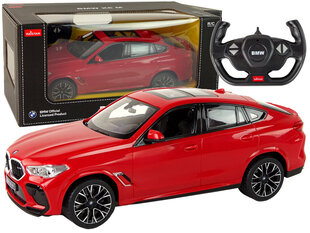 Bmw X6 M, 1:14, красный цена и информация | Развивающий мелкую моторику - кинетический песок KeyCraft NV215 (80 г) детям от 3+ лет, бежевый | kaup24.ee