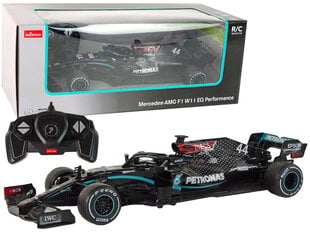 Puldiga auto Mercedes-AMG F1, 1:18, sinine hind ja info | Poiste mänguasjad | kaup24.ee