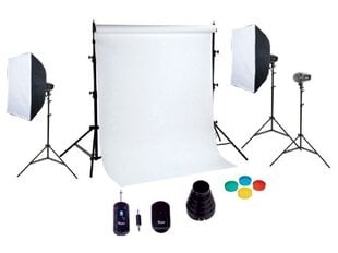 Falcon Eyes Studio Flash Set SSK-3150D цена и информация | Осветительное оборудование для фотосъемок | kaup24.ee