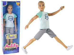 Кукла-мальчик Пауло в футболке цена и информация | Игрушки для девочек | kaup24.ee