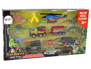 Dinosauruste ja sõidukite komplekt hind ja info | Poiste mänguasjad | kaup24.ee
