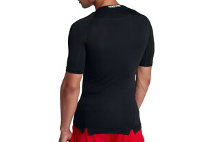 Футболка мужская Nike Pro Top Compression Short Sleeve 838091-010, черный цвет цена и информация | Мужская спортивная одежда | kaup24.ee