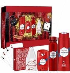 Komplekt Old Spice Whitewater: dušigeel, 250 ml + pihustatav deodorant, 150 ml + raseerimisjärgne palsam, 50 ml + pulkdeodorant, 50 ml hind ja info | Dušigeelid, õlid | kaup24.ee