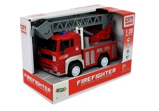 Tuletõrjeauto koos varustusega, 1:20 цена и информация | Игрушки для мальчиков | kaup24.ee