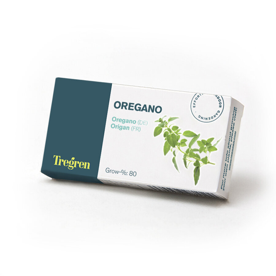 Oregano idandamise komplekt Tregren Oregano hind ja info | Maitsetaimede seemned | kaup24.ee