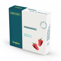 Набор для проращивания перца Tregren Habanero цена и информация | Семена овощей, ягод | kaup24.ee