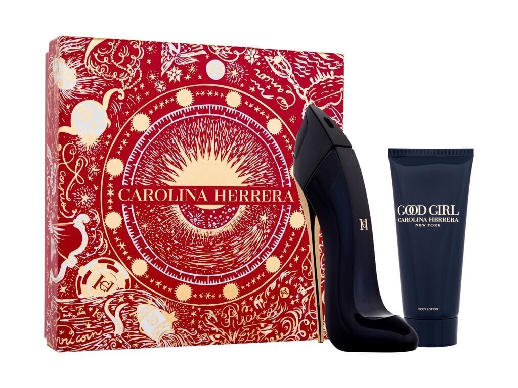 Komplekt Carolina Herrera Good Girl naistele: parfüümvesi EDP, 50 ml + ihupiim, 100 ml цена и информация | Naiste parfüümid | kaup24.ee