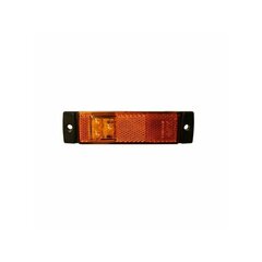 Боковой габаритный фонарь светодиодный Flextra с отражателем, оранжевый цена и информация | Фары | kaup24.ee